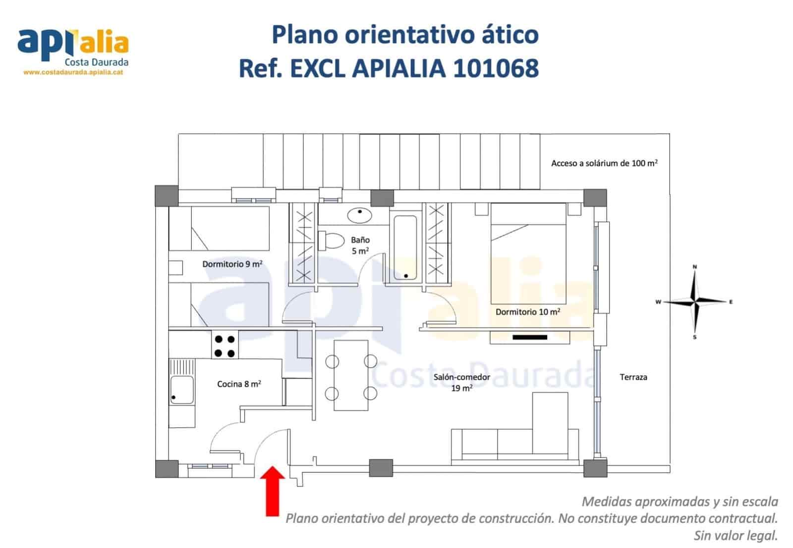 2 soverom Penthouse til salgs i Salou - € 280 000 (Ref: 9193780)