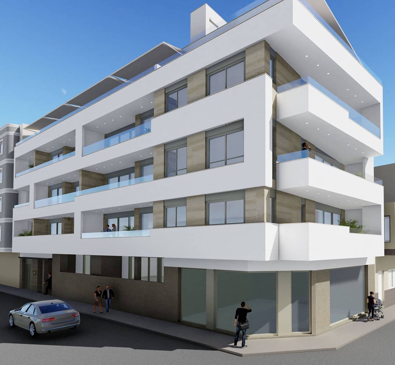 Ático de 3 habitaciones en Torrevieja en venta con piscina garaje - 578.500 € (Ref: 10002430)