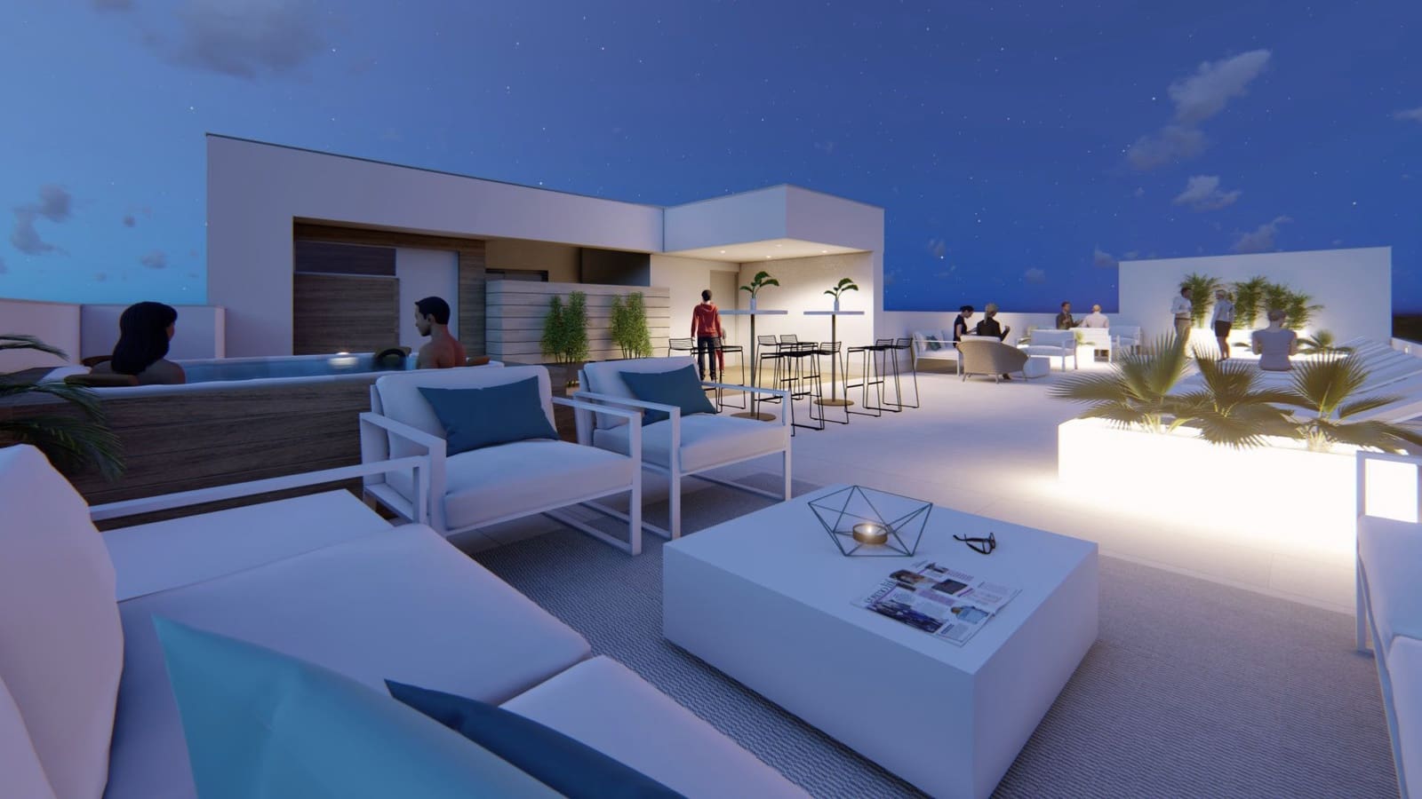 Ático de 3 habitaciones en Torrevieja en venta con piscina garaje - 578.500 € (Ref: 10002430)