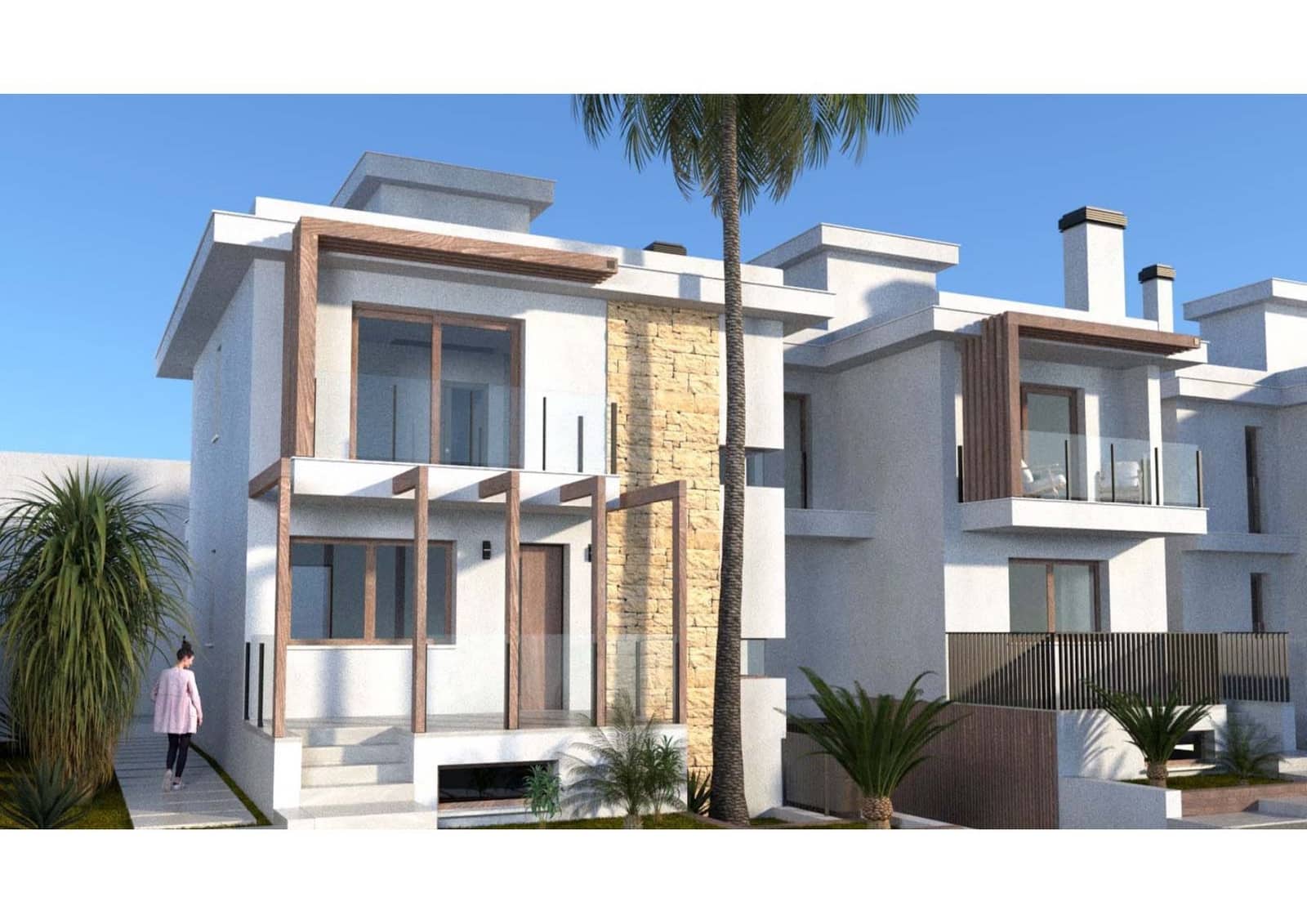 4 bedroom Semi-detached Villa for sale in Los Alcazares with pool garage - € 390,000 (Ref: 10002438)