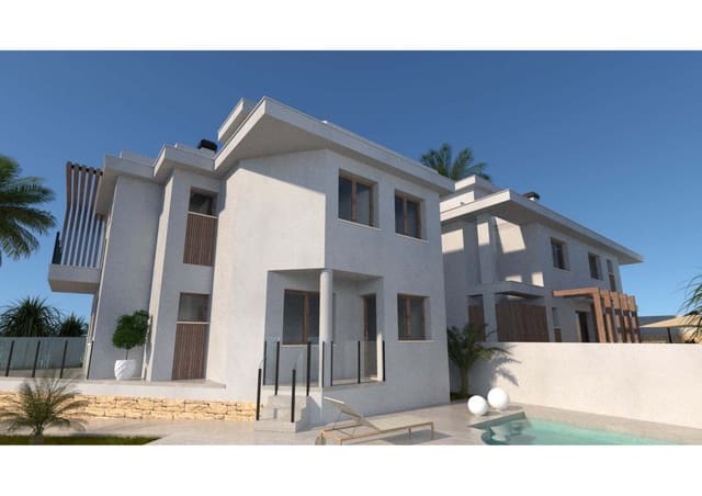 4 bedroom Semi-detached Villa for sale in Las Lomas de Rame - Bahía Bella, Los Alcázares with pool garage - € 390,000 (Ref: 10002438)