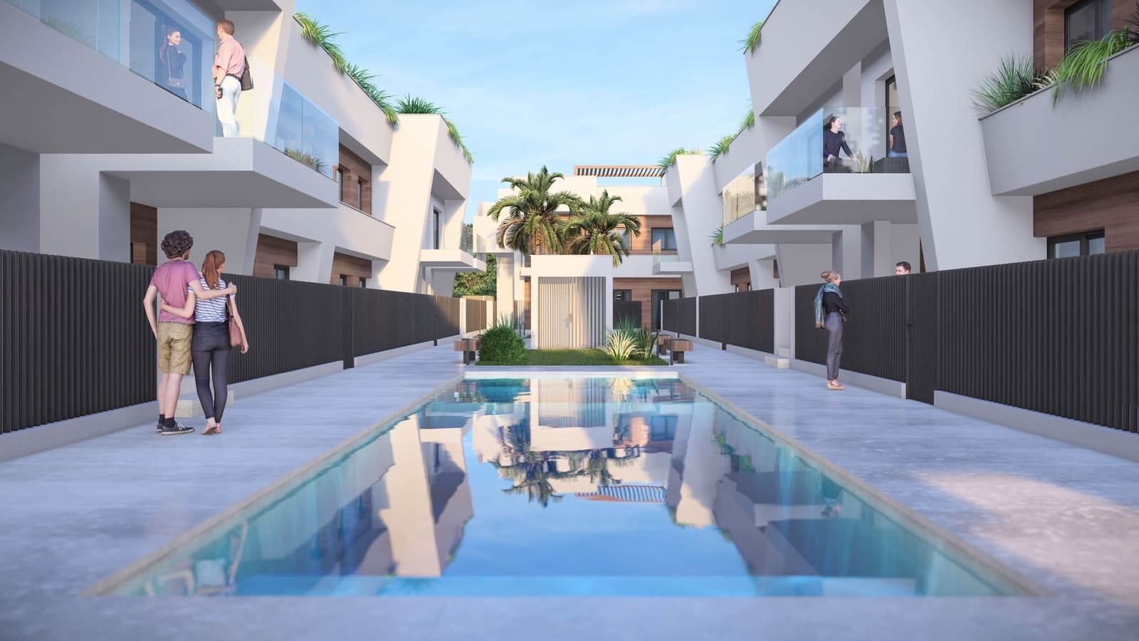 2 chambre Bungalow à vendre à Torre-Pacheco avec piscine garage - 260 000 € (Ref: 10044429)