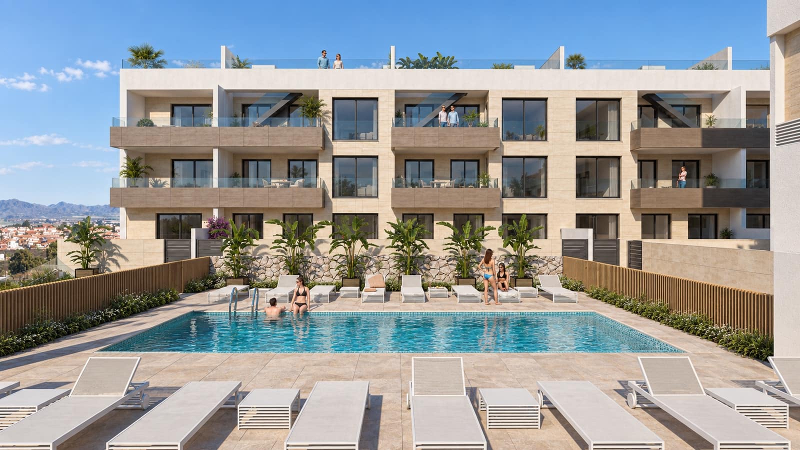 3 bedroom Apartment for sale in Aguilas with pool garage - € 353,500 (Ref: 10054615)