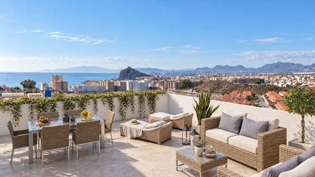 3 sypialnia Apartament na sprzedaż w El Hornillo, Aguilas z basenem garażem - 353 500 € (Ref: 10054615)