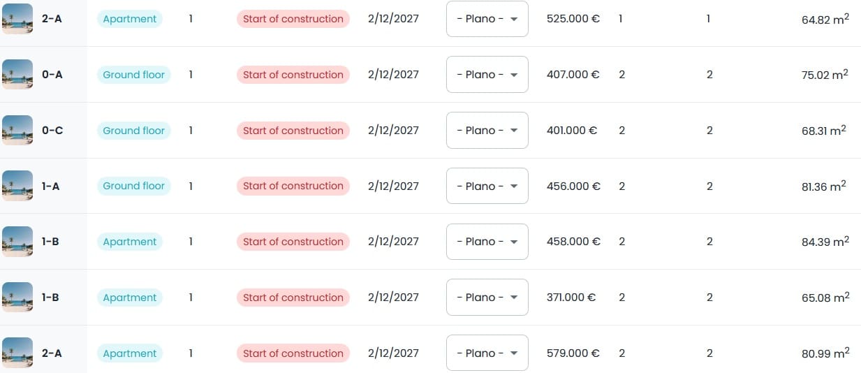 2 soverom Leilighet til salgs i Mojacar med garasje - € 401 000 (Ref: 10054616)