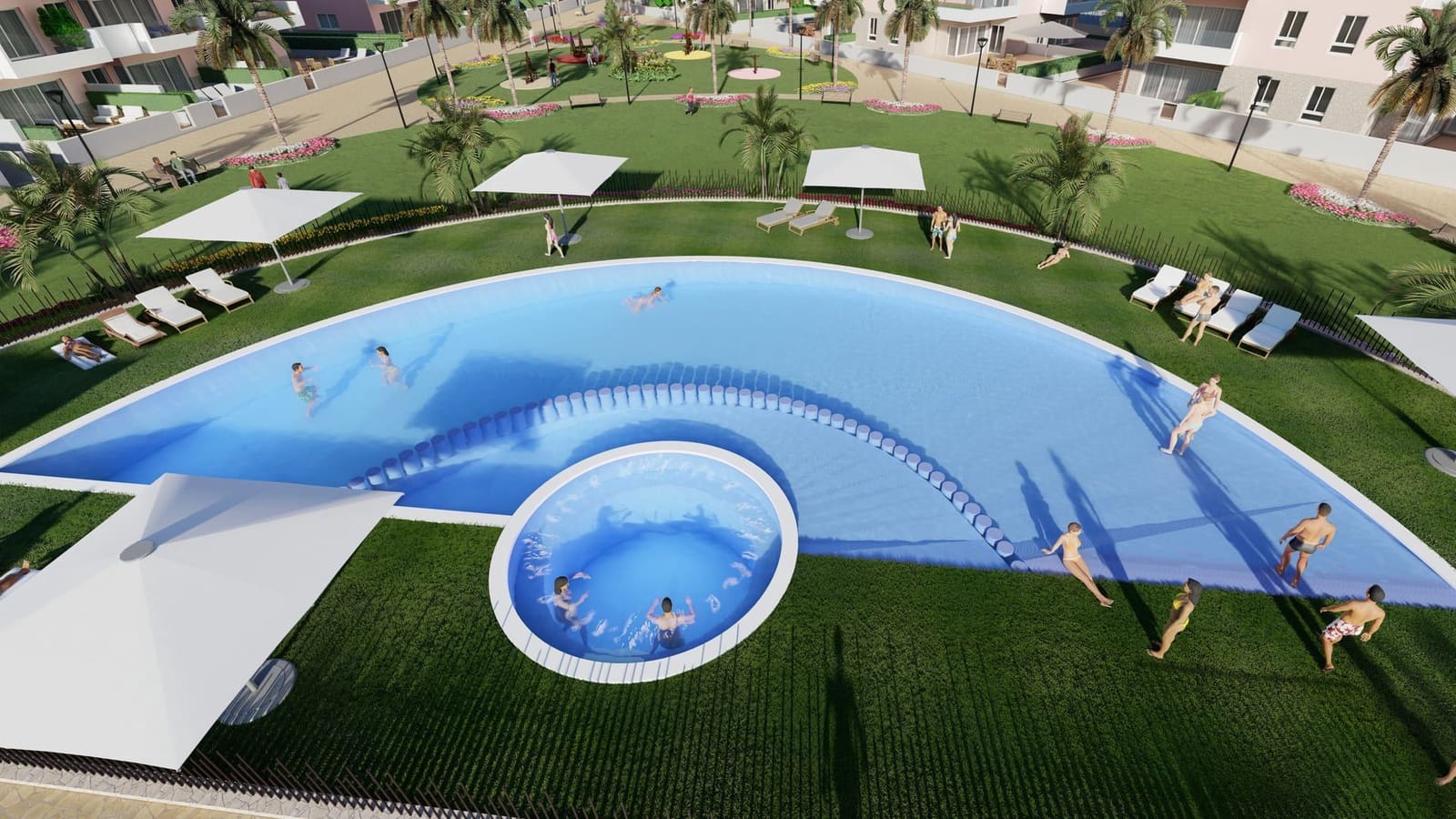 3 sovrum Lägenhet till salu i Guardamar del Segura med pool garage - 344 900 € (Ref: 10061234)