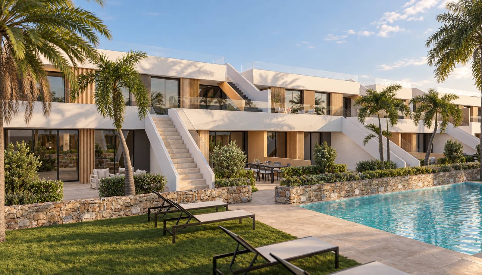 2 sypialnia Bungalow na sprzedaż w Condado de Alhama z basenem garażem - 282 900 € (Ref: 10061239)