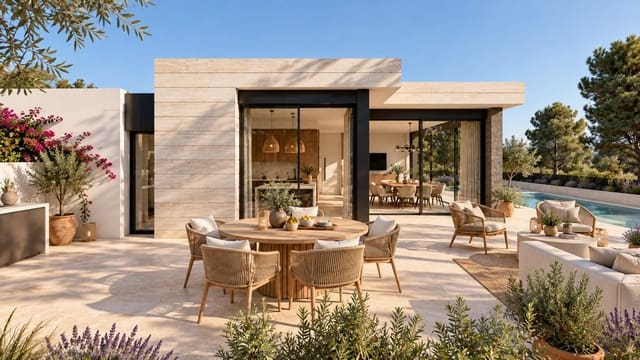 3 soverom Villa til salgs i Pinar de Campoverde, Pilar de la Horadada med svømmebasseng garasje - € 670 000 (Ref: 10074875)