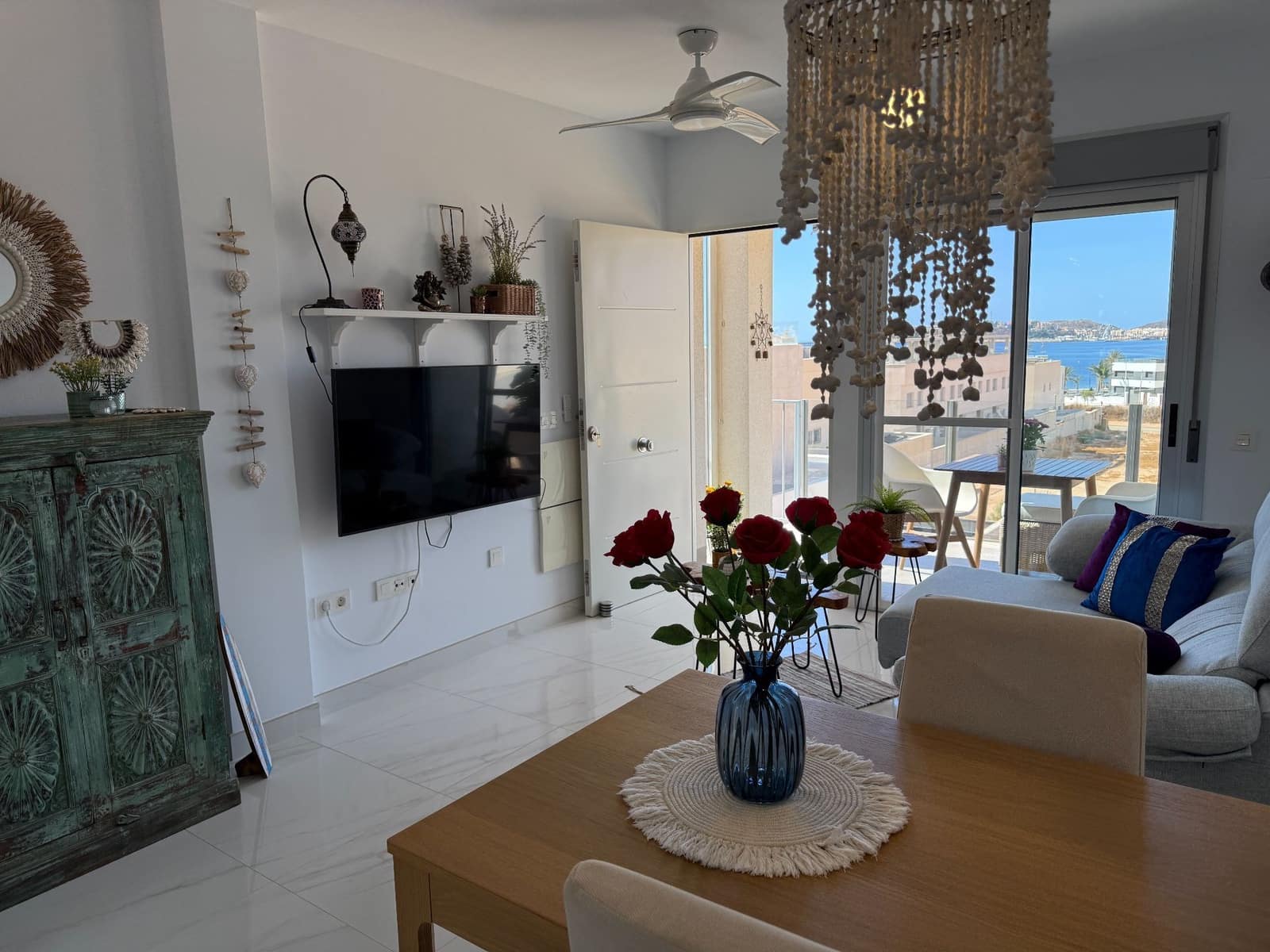 3 chambre Penthouse à vendre à Puerto de Mazarron avec garage - 265 000 € (Ref: 10074877)