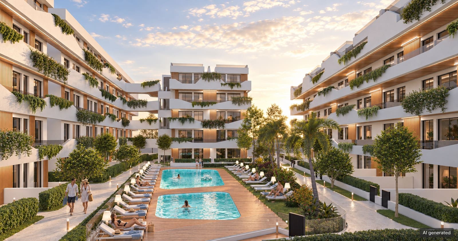 3 slaapkamer Penthouse te koop in Santiago de la Ribera met zwembad - € 310.000 (Ref: 10085458)
