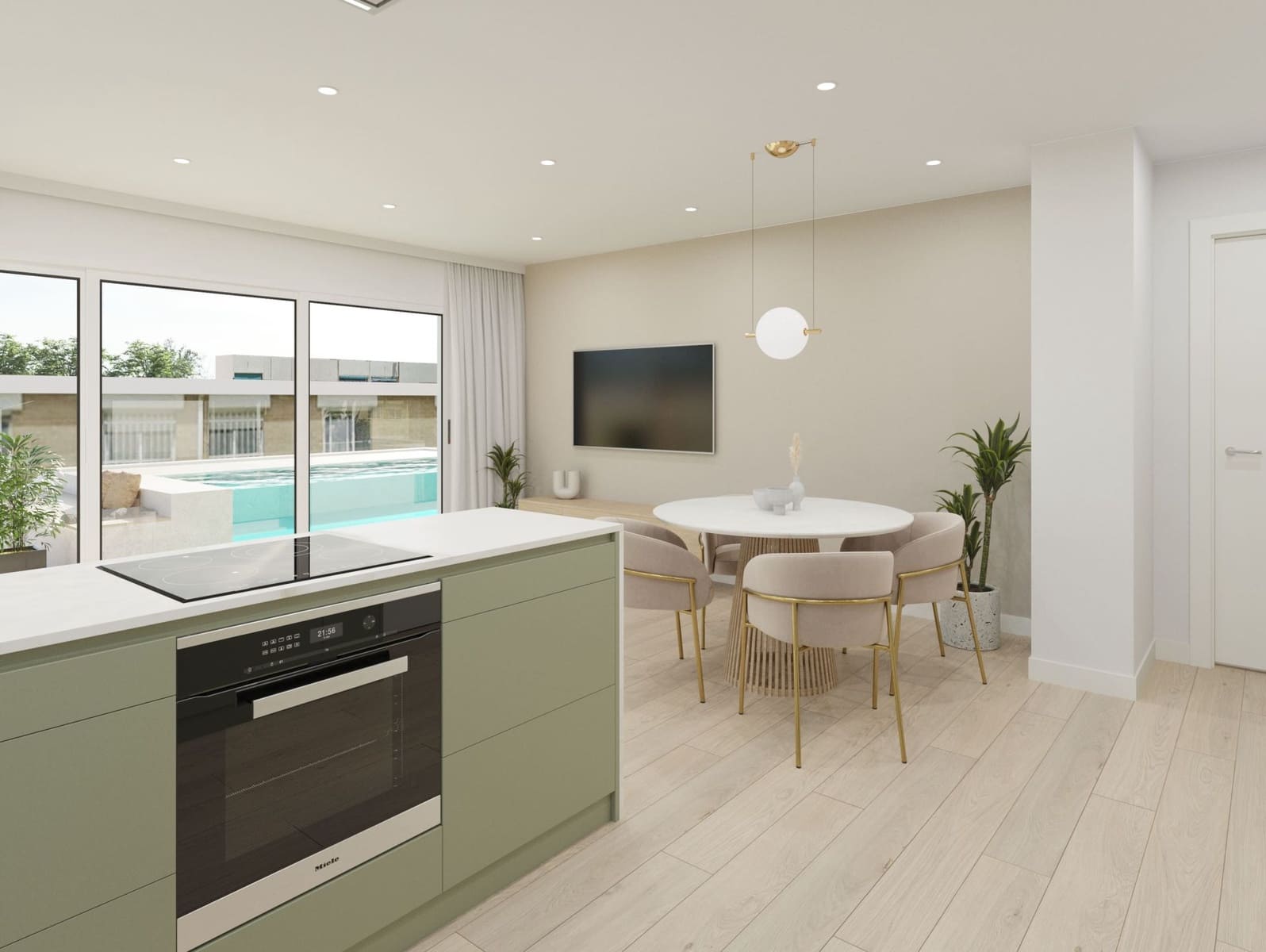 1 soverom Leilighet til salgs i Guardamar del Segura med svømmebasseng - € 151 500 (Ref: 10113536)