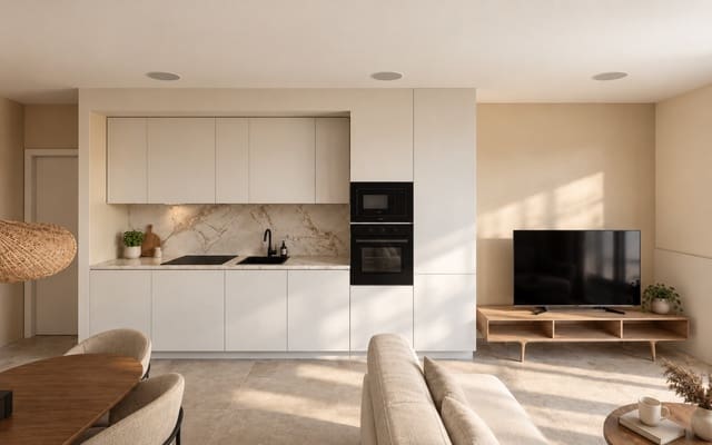 3 makuuhuone Huoneisto myytävänä paikassa Playa de Muchavista, El Campello mukana uima-altaan - 535 000 € (Ref: 10118714)