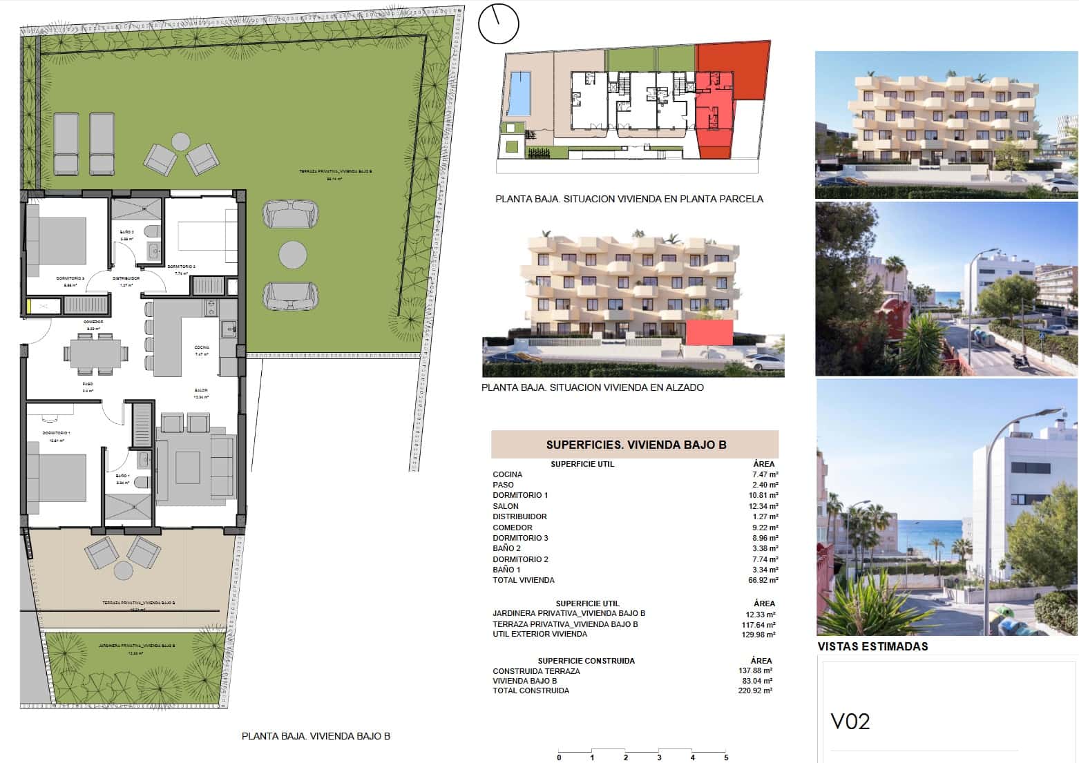 3 makuuhuone Huoneisto myytävänä paikassa El Campello mukana uima-altaan - 535 000 € (Ref: 10118714)