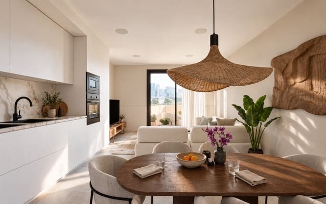 3 quarto Penthouse para venda em Playa de Muchavista, El Campello com piscina - 600 000 € (Ref: 10118715)