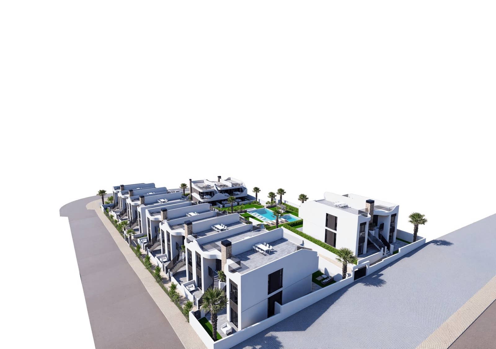 2 camera da letto Bungalow in vendita in San Miguel de Salinas con piscina garage - 280.000 € (Rif: 10118718)