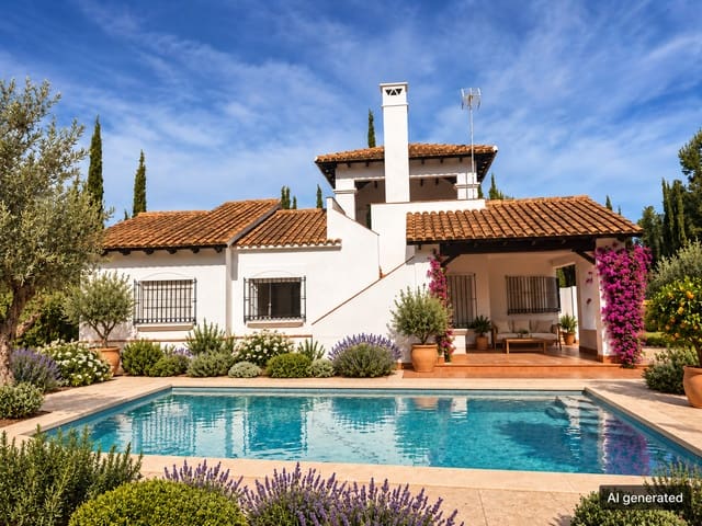 3 Zimmer Villa zu verkaufen in Fuente Alamo de Murcia mit Pool Garage - 320.000 € (Ref: 10118719)