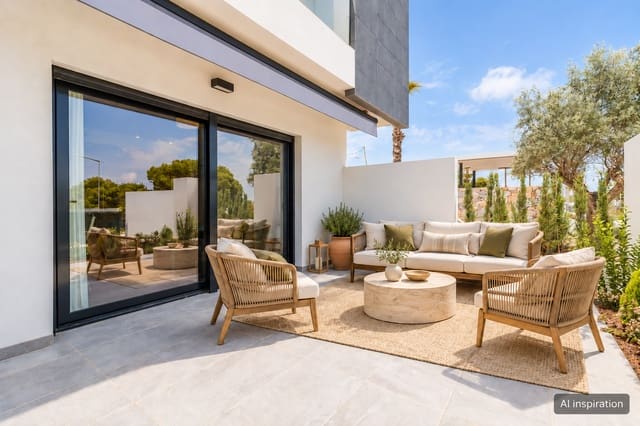3 makuuhuone Bungalow myytävänä paikassa Los Balcones - Los Altos, Torrevieja mukana uima-altaan - 350 000 € (Ref: 10131139)