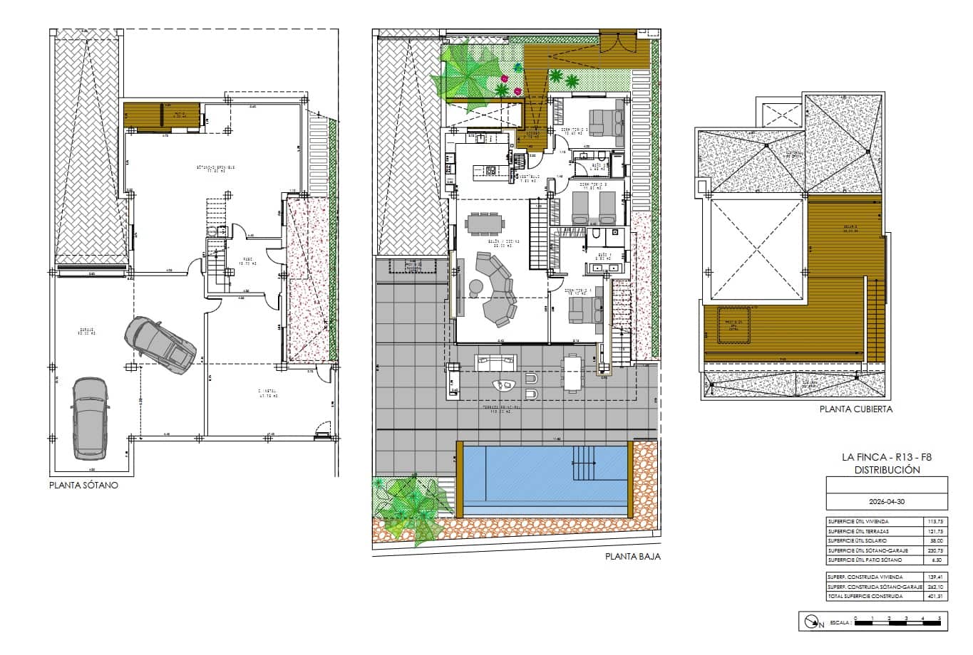 3 sypialnia Willa na sprzedaż w Algorfa z basenem garażem - 1 600 000 € (Ref: 10135584)