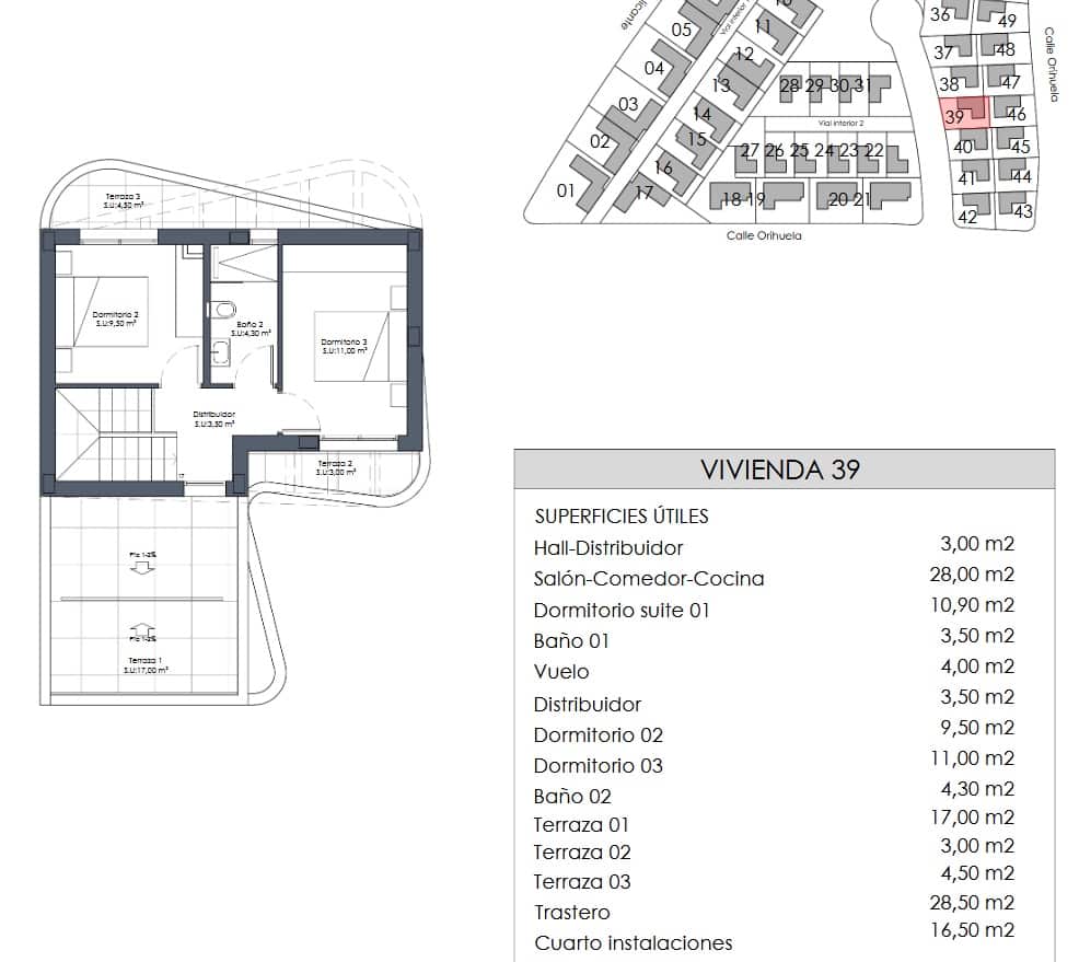 3 slaapkamer Villa te koop in Algorfa met zwembad garage - € 360.000 (Ref: 10135588)