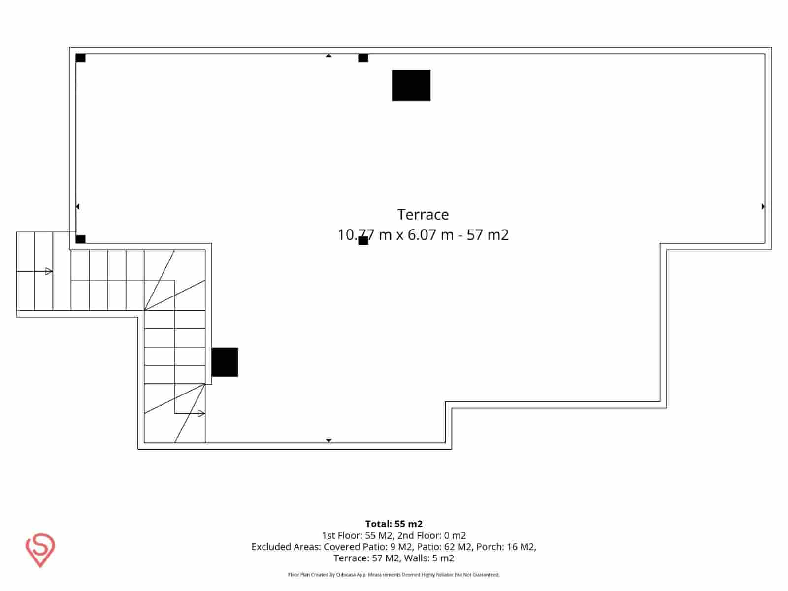 2 Zimmer Villa zu verkaufen in Isla Plana mit Pool Garage - 249.000 € (Ref: 10145729)