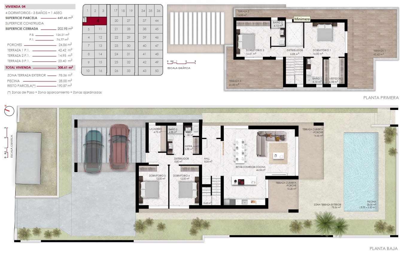 4 bedroom Villa for sale in Ciudad Quesada with pool garage - € 799,000 (Ref: 10158965)