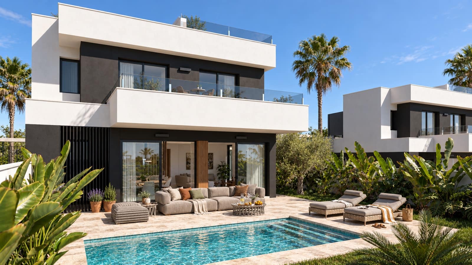 4 bedroom Villa for sale in Ciudad Quesada with pool garage - € 799,000 (Ref: 10158965)