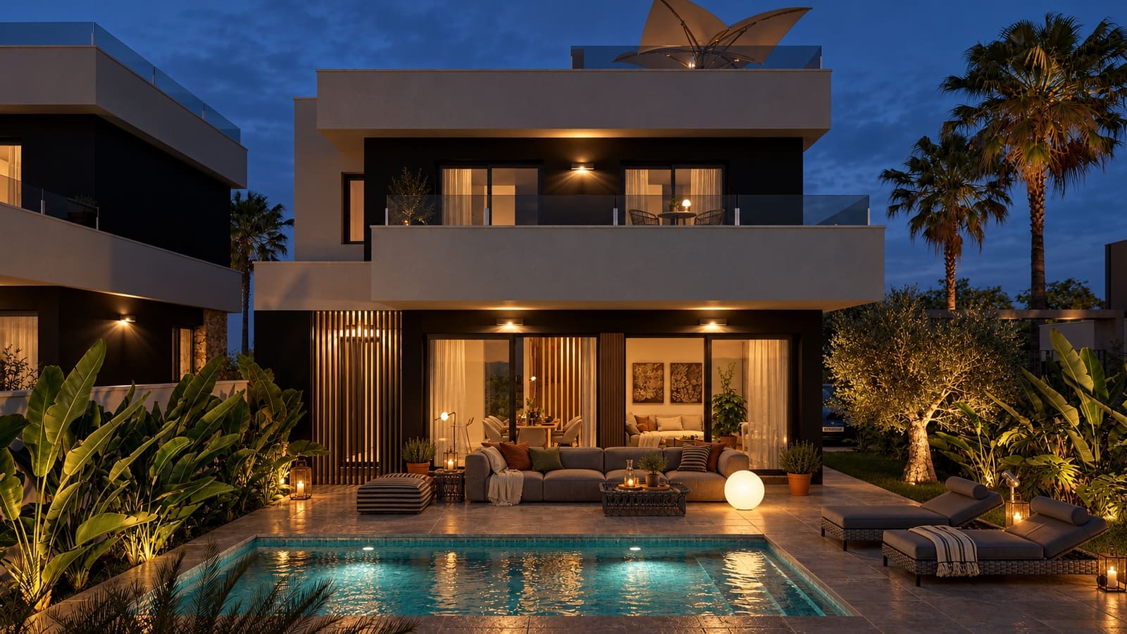 4 bedroom Villa for sale in Ciudad Quesada with pool garage - € 799,000 (Ref: 10158965)