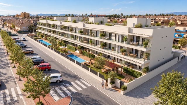 2 bedroom Apartment for sale in Los Narejos - Punta Calera, Los Alcázares with pool garage - € 339,000 (Ref: 10166063)