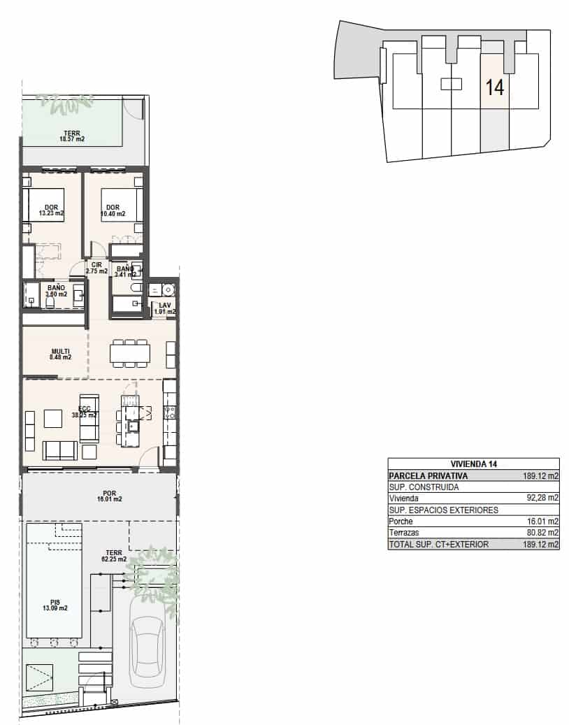 3 soverom Bungalow til salgs i Pilar de la Horadada med svømmebasseng garasje - € 434 000 (Ref: 10168126)