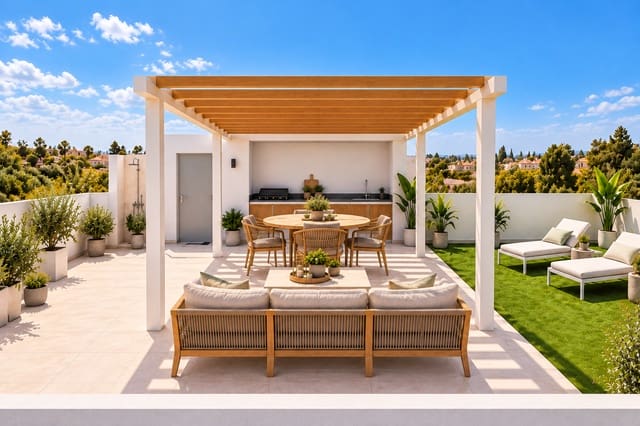 2 chambre Bungalow à vendre à Pilar de la Horadada ciudad, Pilar de la Horadada avec piscine - 329 900 € (Ref: 10168130)