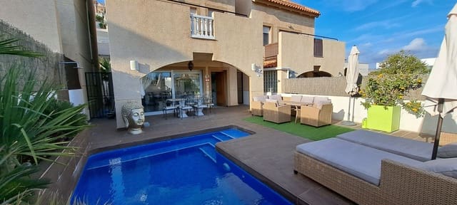 4 soverom Villa til salgs i Bolnuevo, Mazarrón med svømmebasseng garasje - € 350 000 (Ref: 10182447)