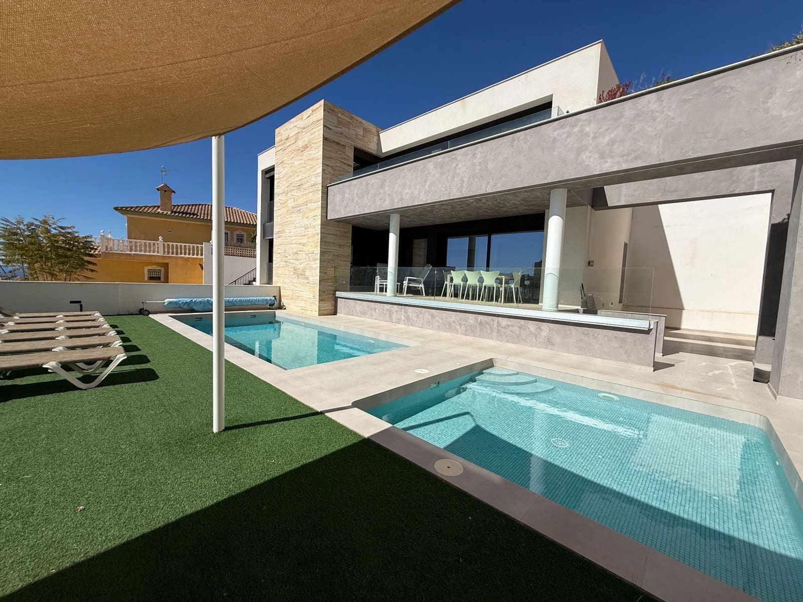 4 sypialnia Willa na sprzedaż w Bolnuevo z basenem garażem - 890 000 € (Ref: 10182450)