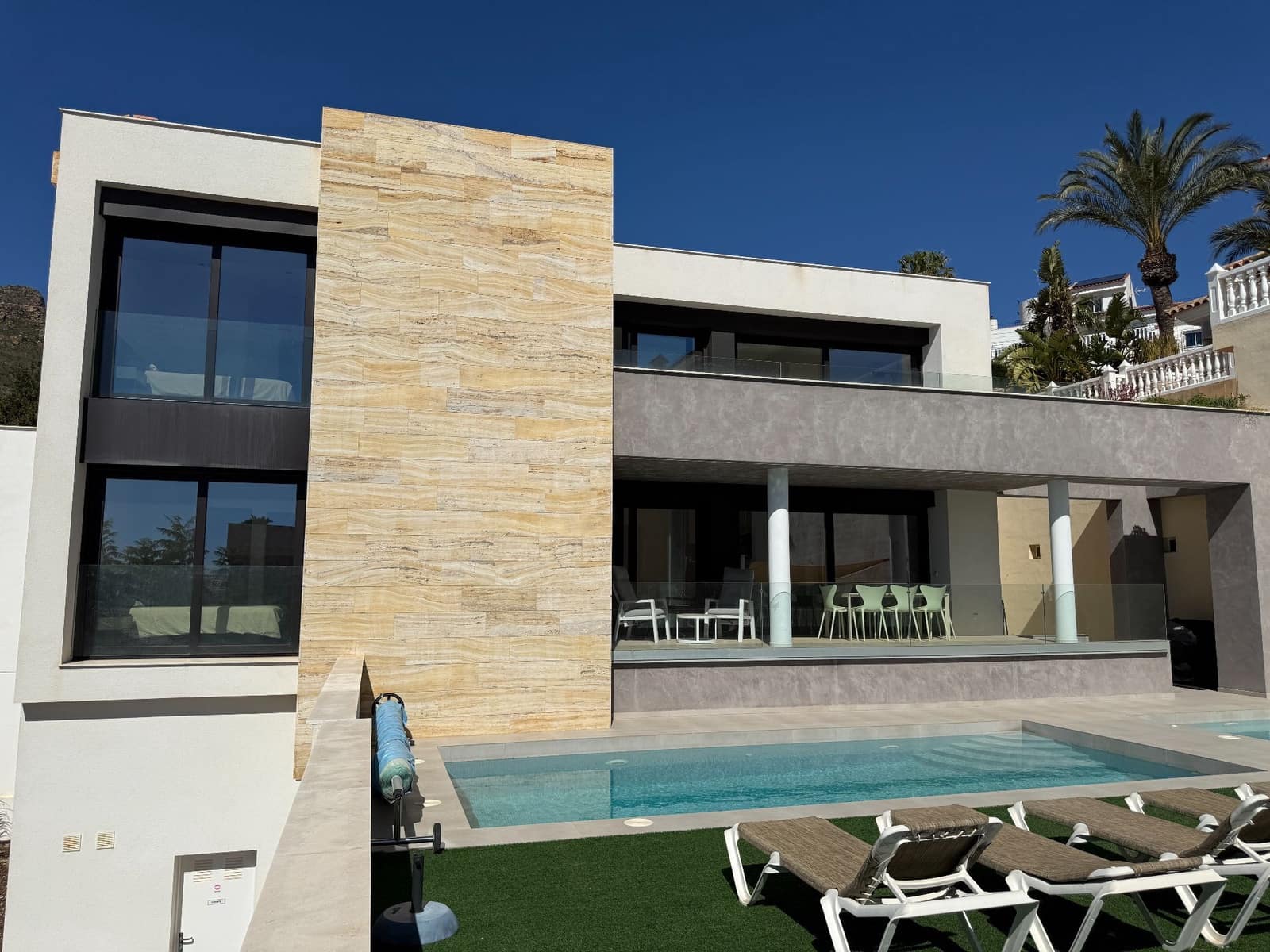 4 sypialnia Willa na sprzedaż w Bolnuevo z basenem garażem - 890 000 € (Ref: 10182450)