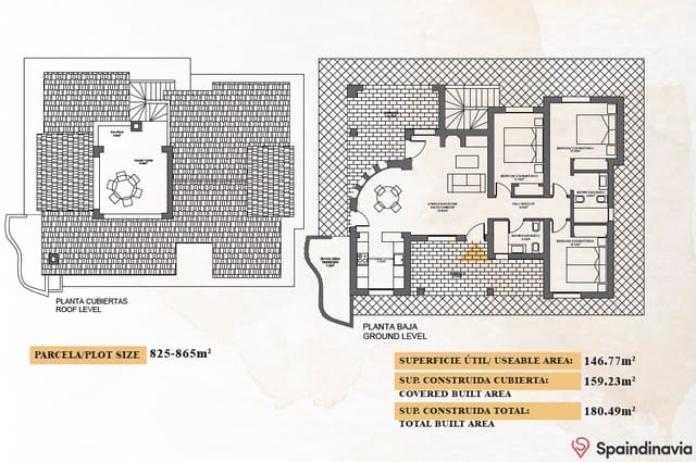 3 sovrum Villa till salu i Fuente Alamo de Murcia med garage - 310 000 € (Ref: 7774830)