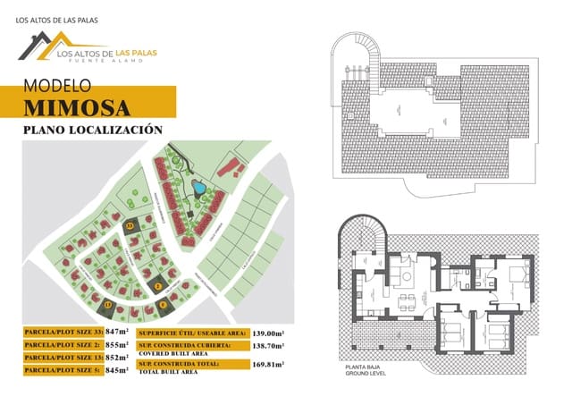 3 soverom Villa til salgs i Fuente Alamo de Murcia med garasje - € 299 000 (Ref: 7774831)
