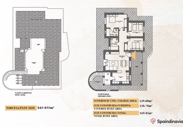 3 soverom Villa til salgs i Fuente Alamo de Murcia med garasje - € 299 000 (Ref: 7774831)