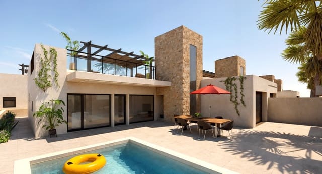 3 soverom Villa til salgs i La Pinilla, Fuente Alamo de Murcia med svømmebasseng garasje - € 379 845 (Ref: 8705896)