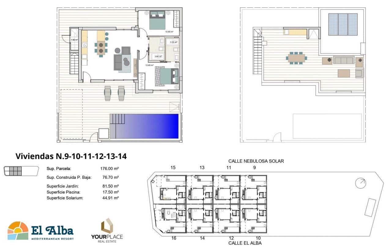 2 soverom Villa til salgs i Roldan med svømmebasseng garasje - € 299 000 (Ref: 8934791)