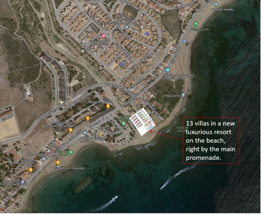 3 soveværelse Villa til salg i Puerto de Mazarron med swimmingpool garage - € 810.000 (Ref: 9022894)