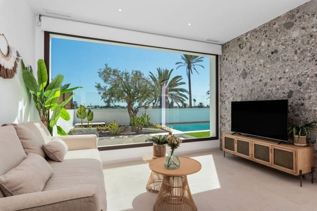 3 chambre Villa/Maison à vendre à Las Lomas de Rame - Bahía Bella, Los Alcázares avec piscine garage - 559 900 € (Ref: 9062114)