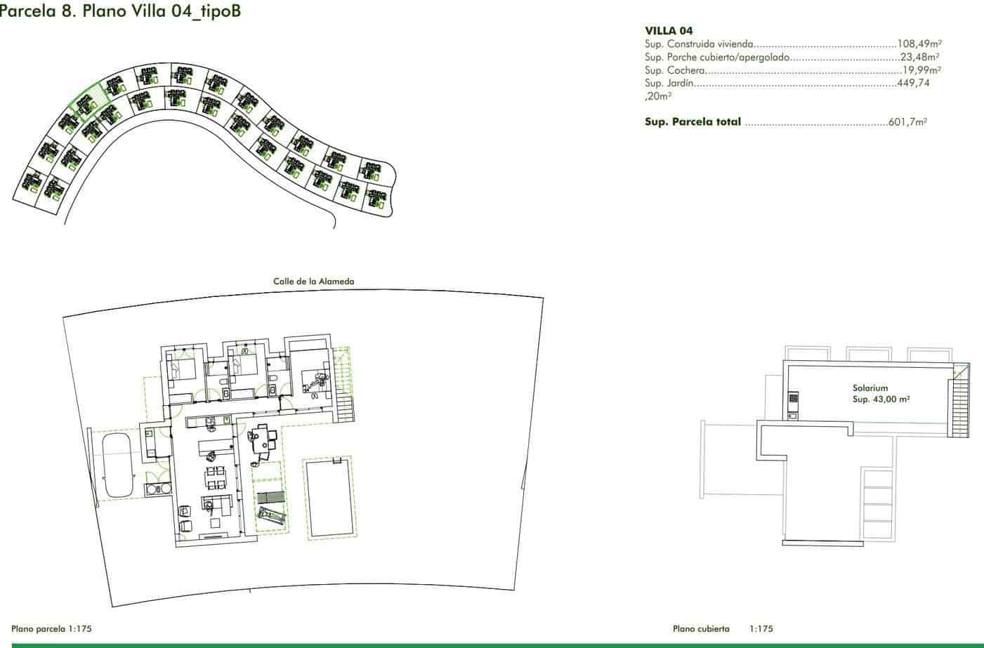 Chalet de 3 habitaciones en Hacienda del Alamo en venta con piscina garaje - 364.900 € (Ref: 9088450)