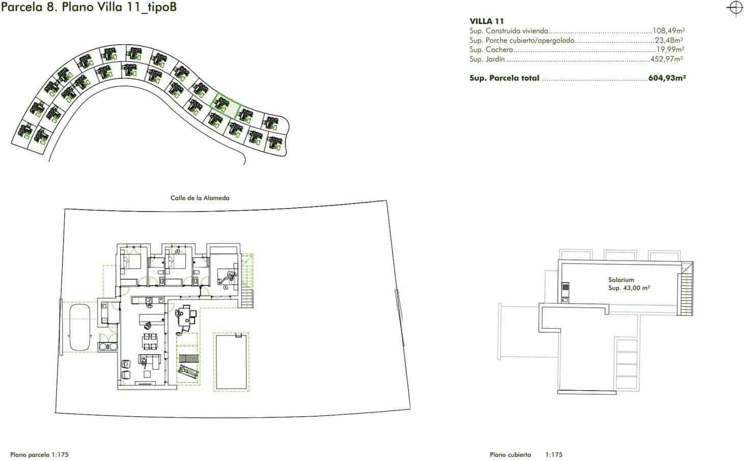 Chalet de 3 habitaciones en Hacienda del Alamo en venta con piscina garaje - 364.900 € (Ref: 9088450)