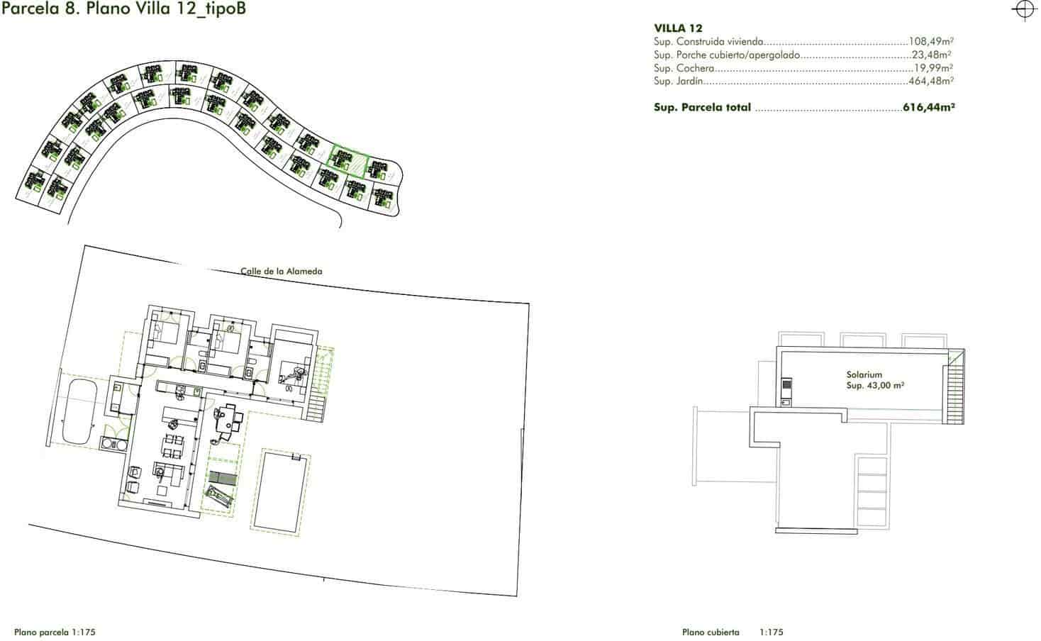 Chalet de 3 habitaciones en Hacienda del Alamo en venta con piscina garaje - 364.900 € (Ref: 9088450)