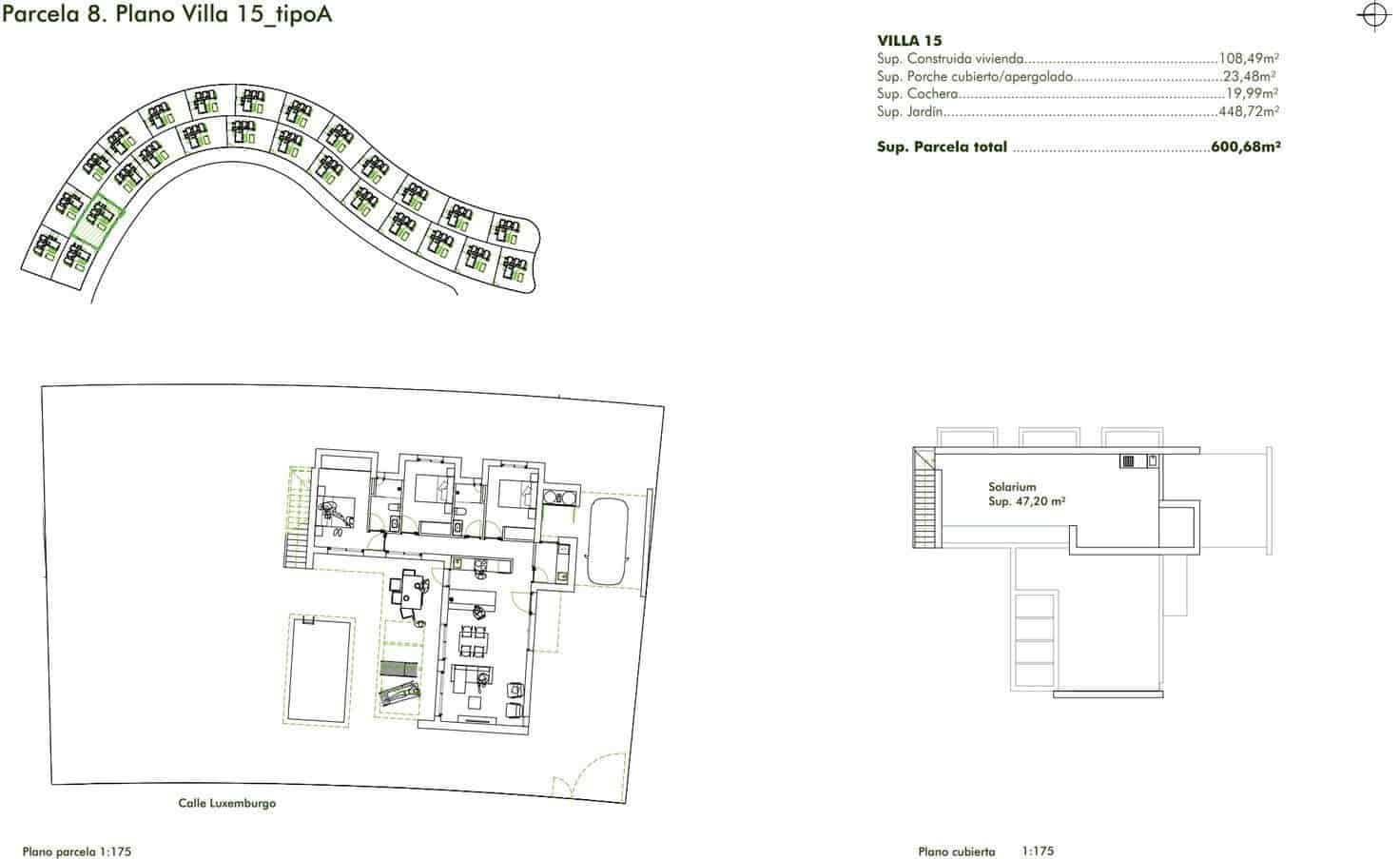 Chalet de 3 habitaciones en Hacienda del Alamo en venta con piscina garaje - 364.900 € (Ref: 9088450)