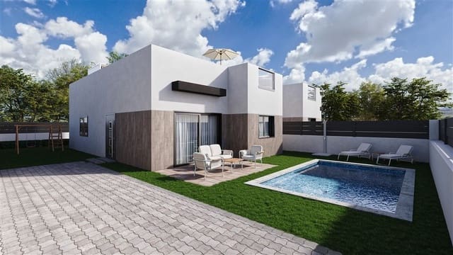3 Zimmer Villa zu verkaufen in Mazarrón ciudad, Mazarrón mit Pool Garage - 239.000 € (Ref: 9110027)