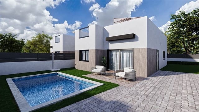 3 Zimmer Villa zu verkaufen in Mazarrón ciudad, Mazarrón mit Pool Garage - 239.000 € (Ref: 9110027)
