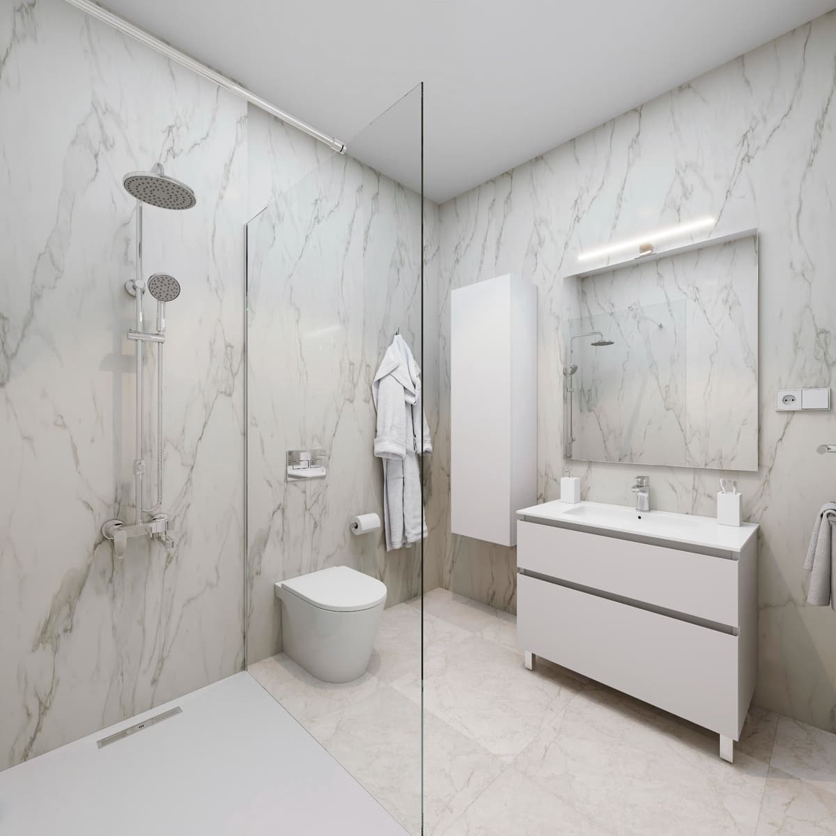 2 soveværelse Lejlighed til salg i Puerto de Mazarron med swimmingpool garage - € 330.000 (Ref: 9136876)