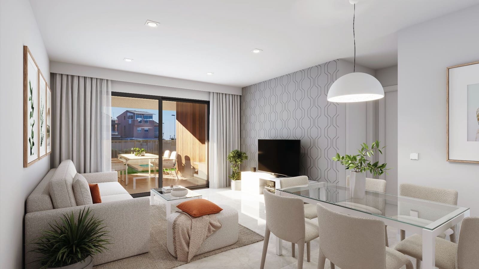 2 soveværelse Lejlighed til salg i Puerto de Mazarron med swimmingpool garage - € 330.000 (Ref: 9136876)