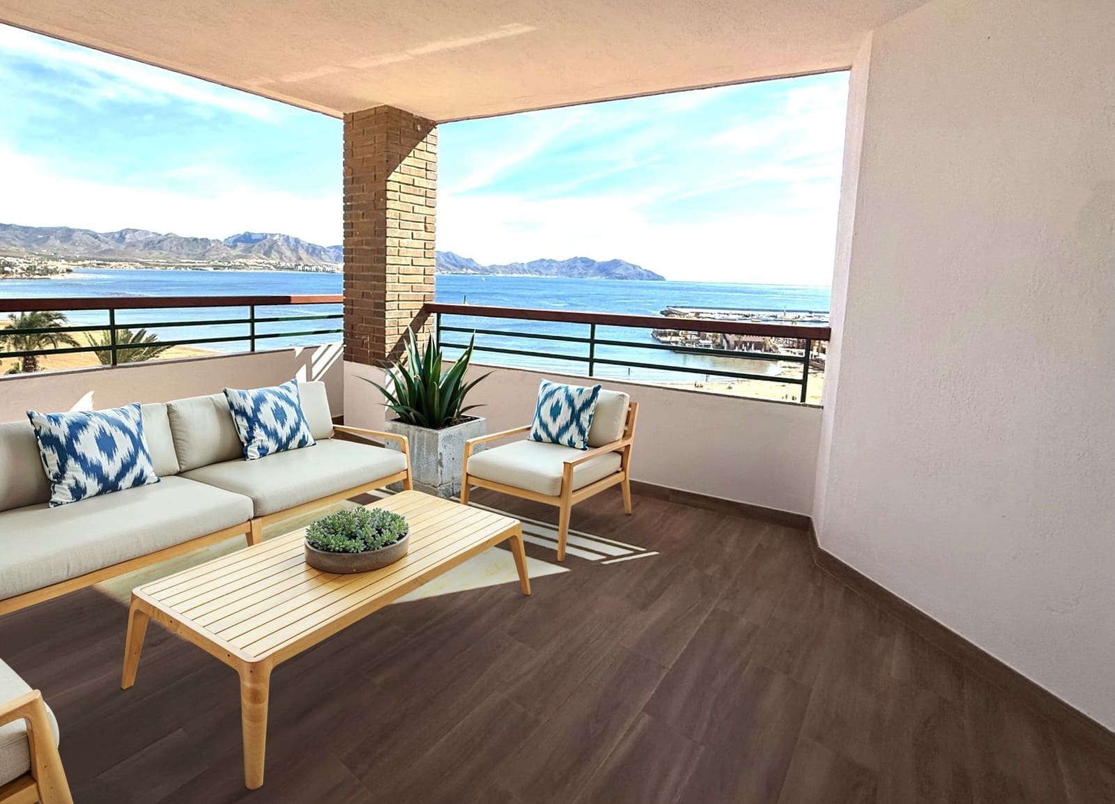 3 chambre Appartement à vendre à Puerto de Mazarron - 389 000 € (Ref: 9334360)