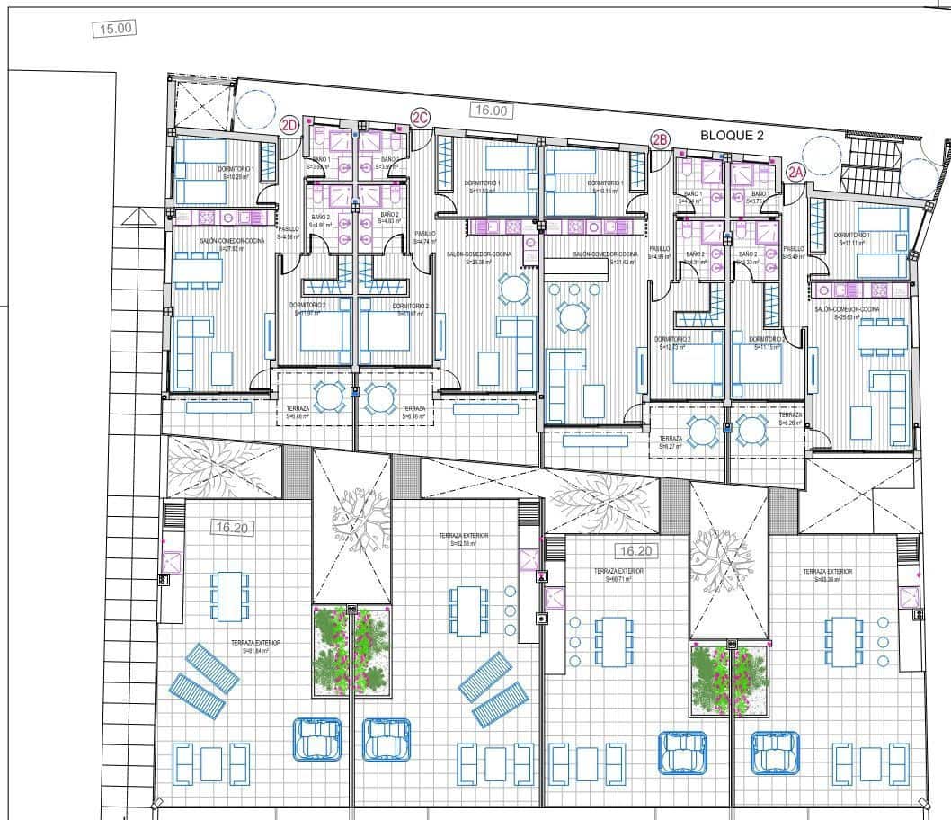 2 soveværelse Lejlighed til salg i Isla Plana med garage - € 340.000 (Ref: 9445759)